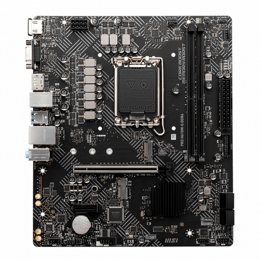 مادربرد ام اس آی مدل PRO H610M-G DDR4