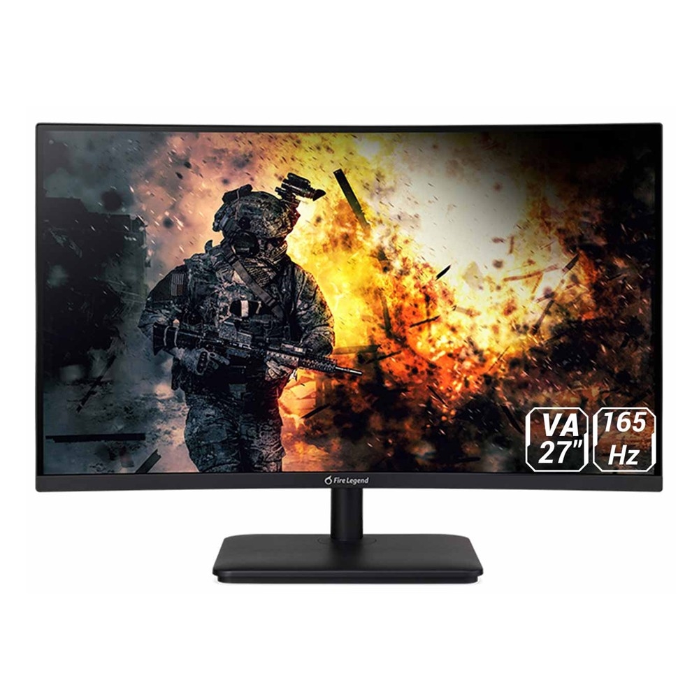 مانیتور گیمینگ 27 اینچ خمیده ایسر مدل AOPEN HC5 27HC5UR SBMIIPHX با پنل VA و رزولوشن 2K | WQHD