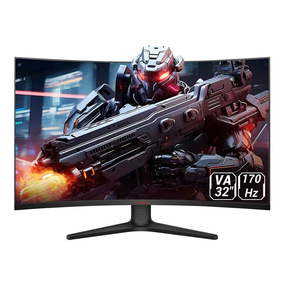 مانیتور گیمینگ 32 اینچ خمیده کووری مدل Koorui 32E6QC با صفحه QHD و 170 هرتز