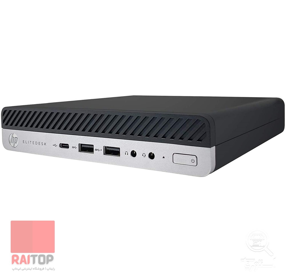 مینی کیس HP مدل EliteDesk 800 G5 i7 به همراه ماوس و کیبرد اچپی — تصویر 1