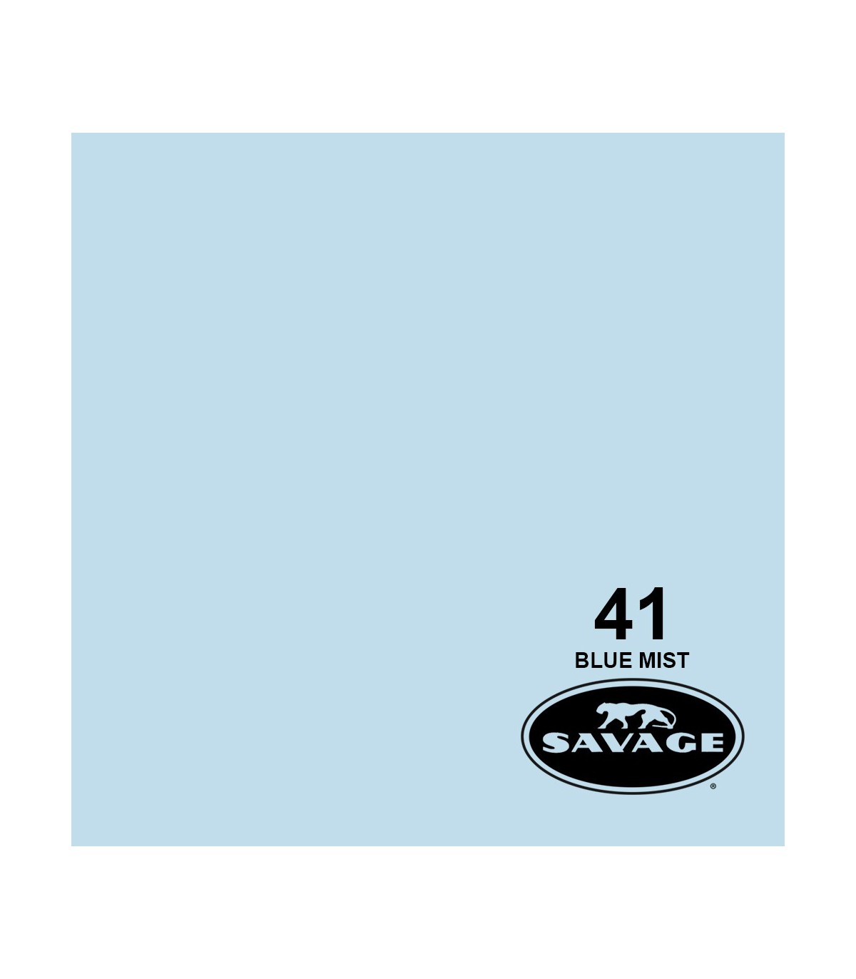 فون کاغذی SAVAGE کد رنگی Blue Mist 41-12