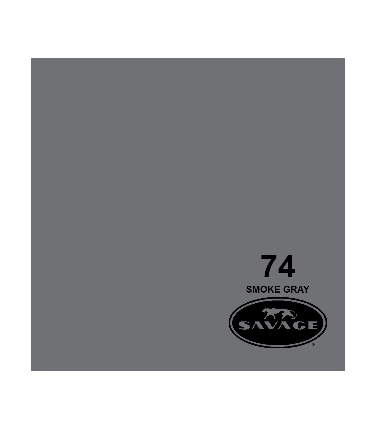 فون کاغذی SAVAGE کد رنگی Smoke Gray 74-12