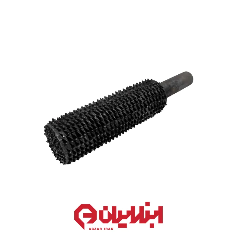 چوب ساب سر دریلی استوانه قطر 30 میلیمتر پایه 10 سانتیمتر نقش جهان