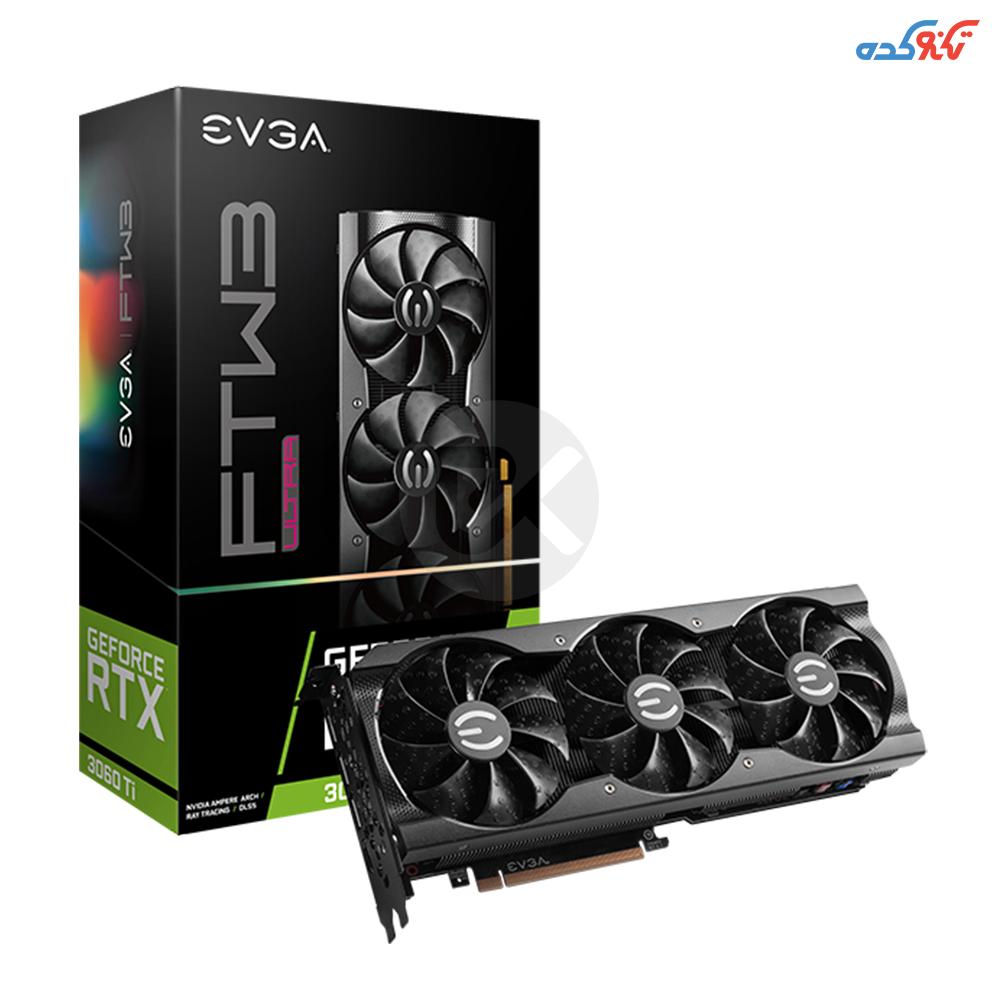 کارت گرافیک EVGA آر تی ایکس 3060 تی آی FTW3 الترا با حافظه 8 گیگابایت