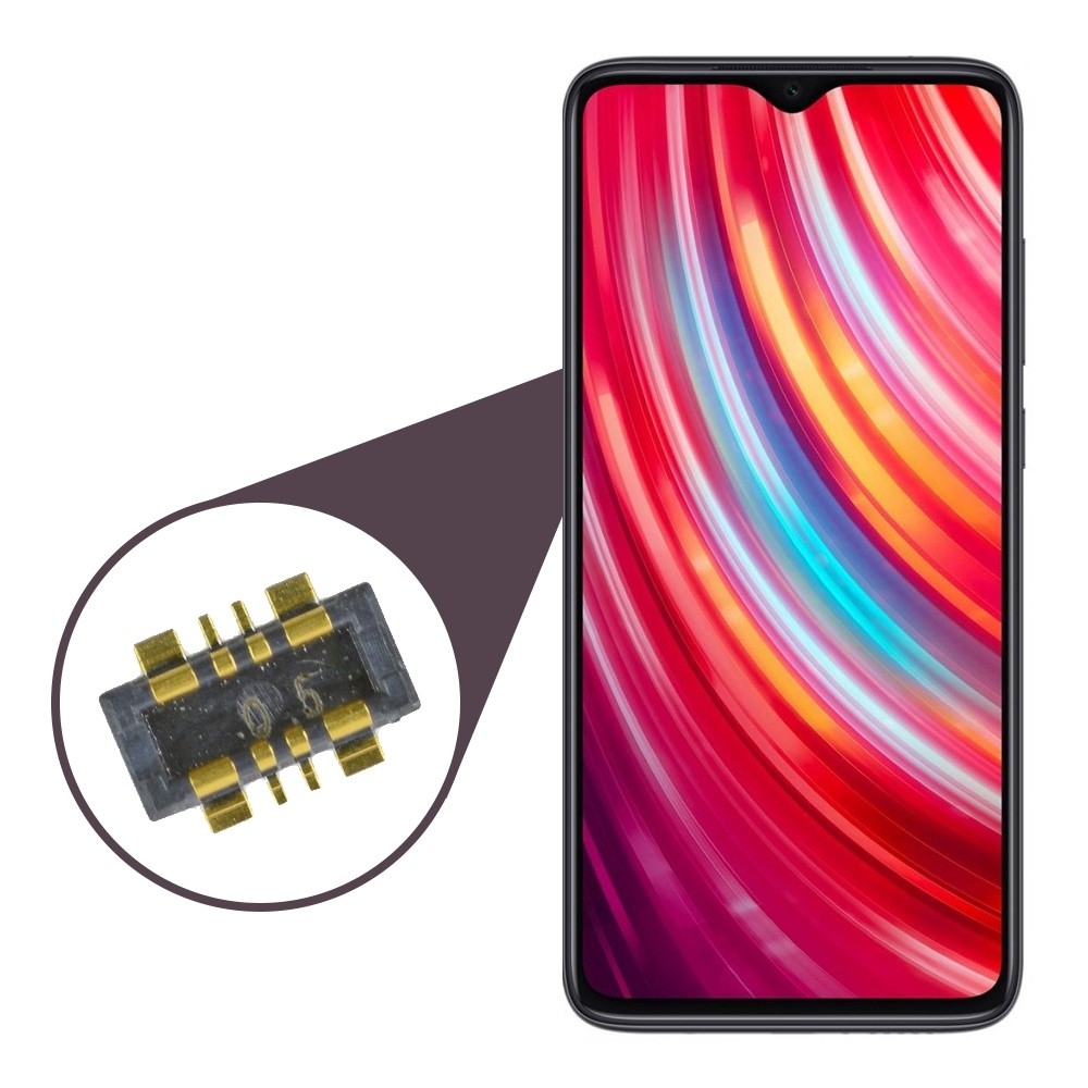 کانکتور باطری مناسب برای گوشی شیائومی Redmi Note 8 Pro