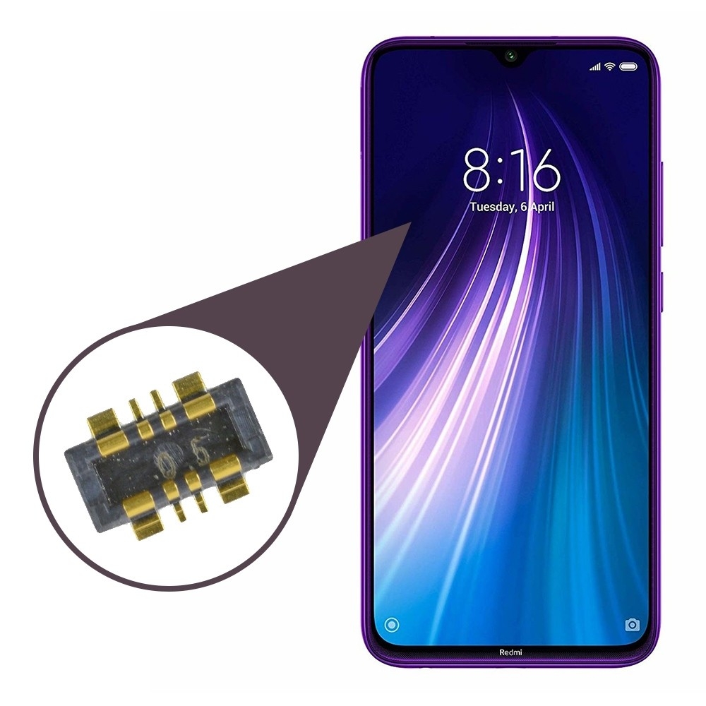 کانکتور باطری مناسب برای گوشی شیائومی Redmi Note 8