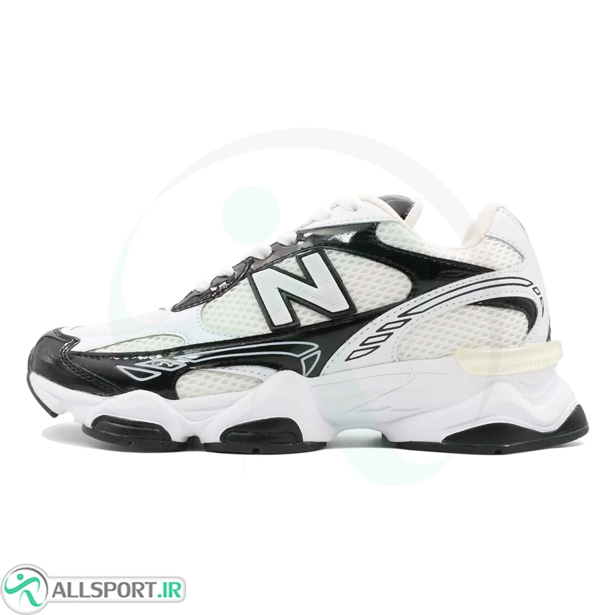 کتانی رانینگ نیوبالانس مشکی سفید New Balance R