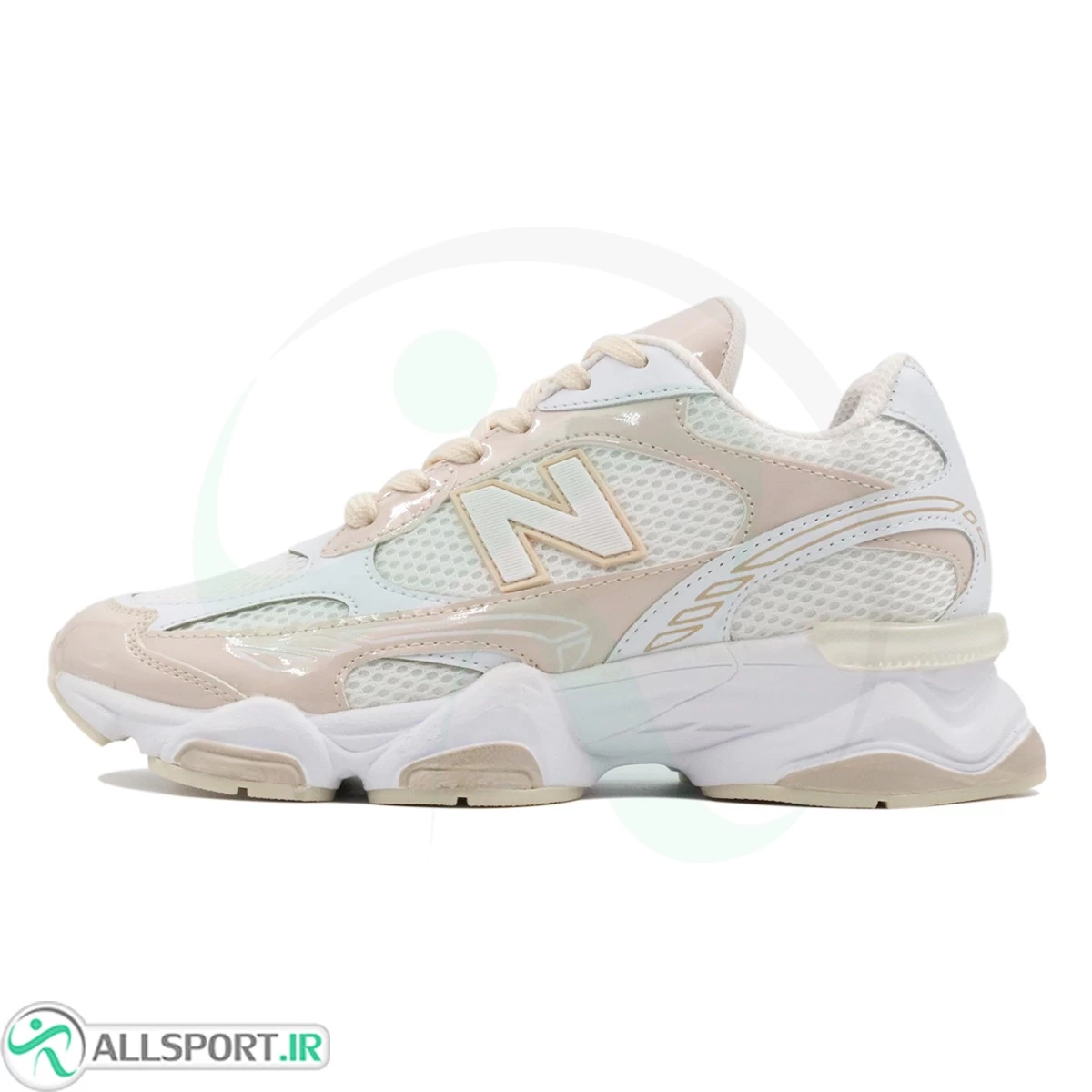 کتانی رانینگ نیوبالانس کرم سفید New Balance R