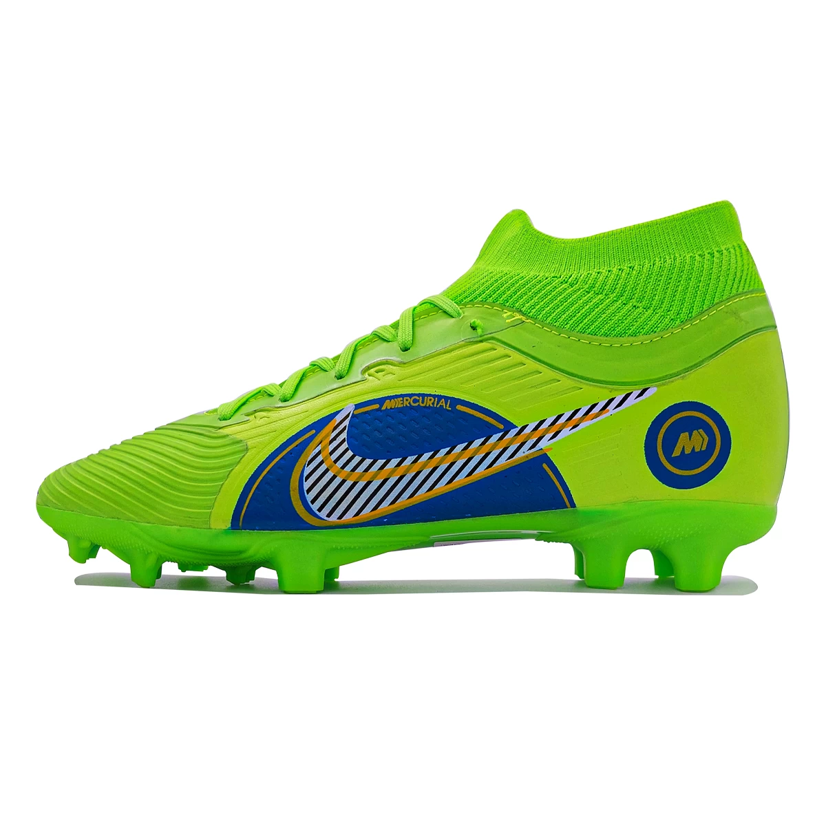کفش فوتبال نایک مرکوریال طرح اصلی Nike Mercurial Green Blue