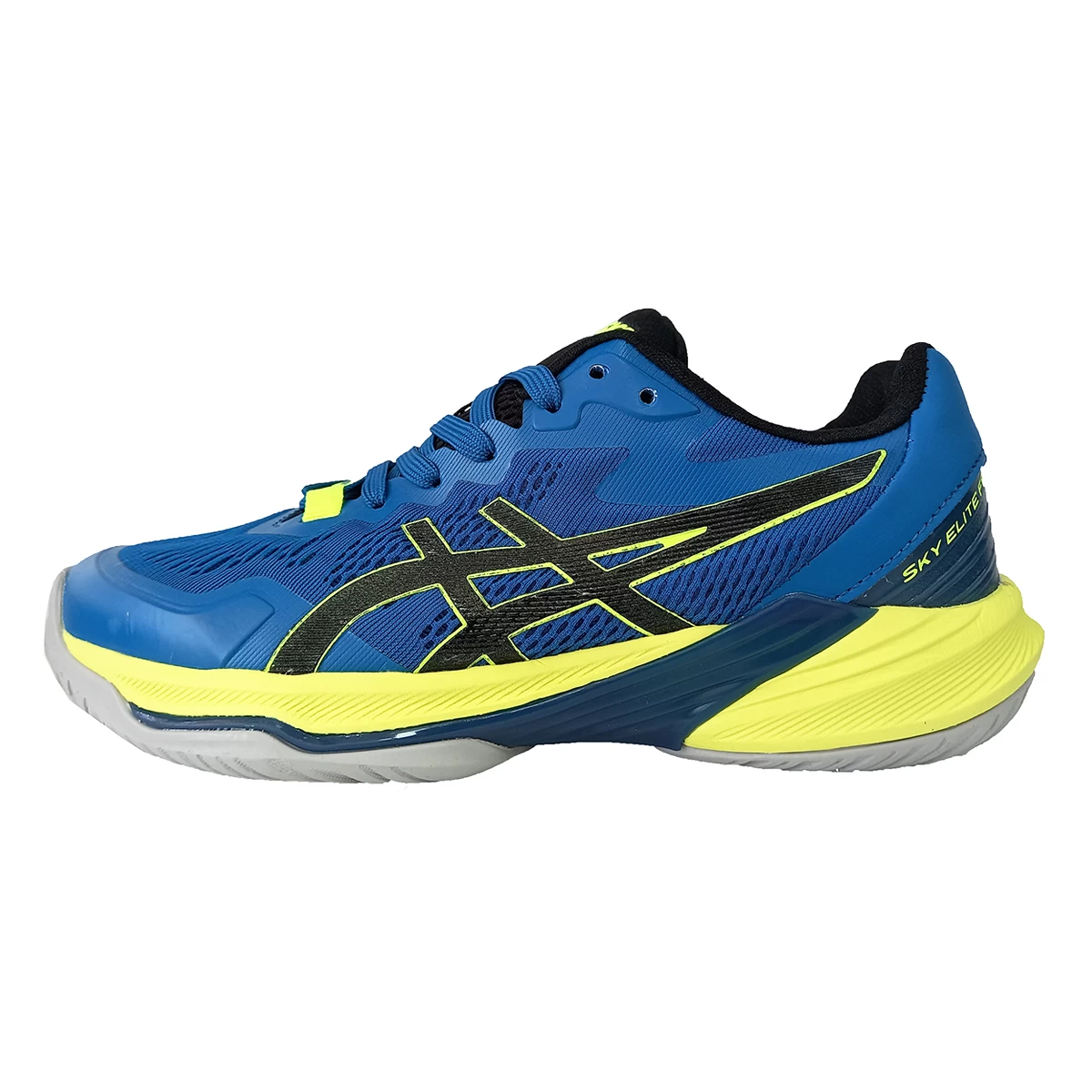 کفش والیبال مردانه اسیکس طرح اصلی Asics Sky Elite FF Blue Yellow