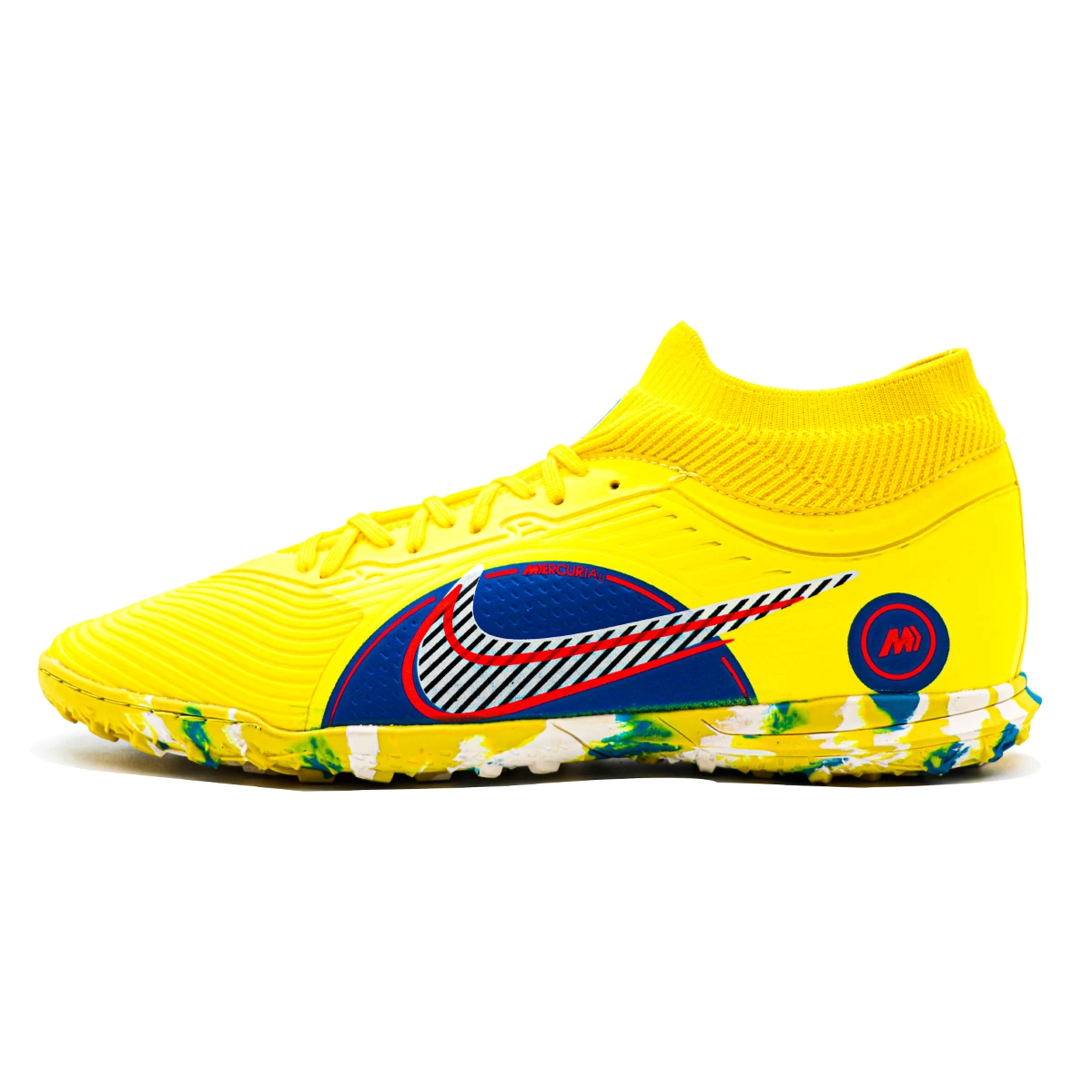 کفش چمن مصنوعی نایک مرکوریال طرح اصلی Nike Mercurial TF Suoerfly Yellow