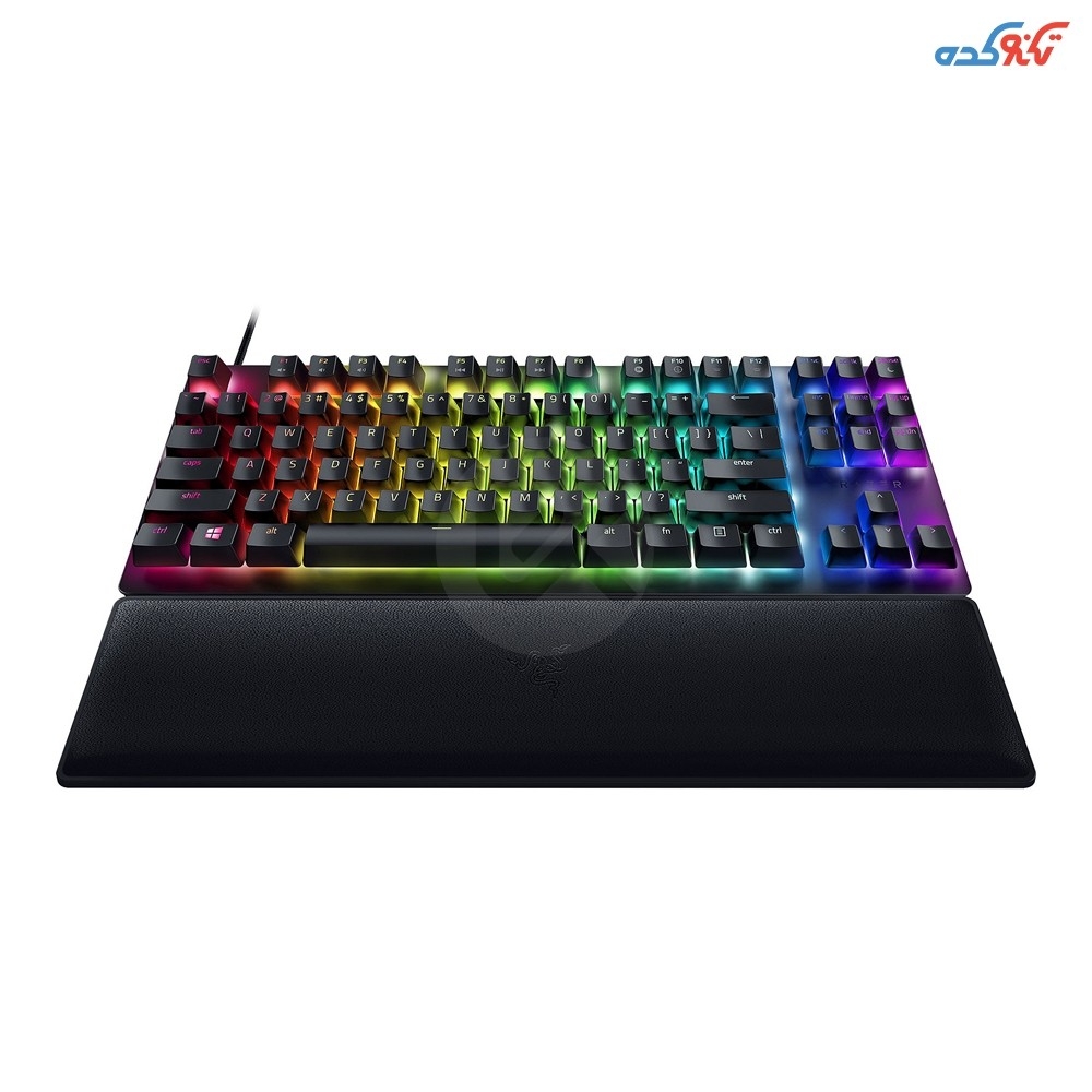کیبورد مخصوص بازی مکانیکال ریزر مدل Huntsman V2 Tenkeyless