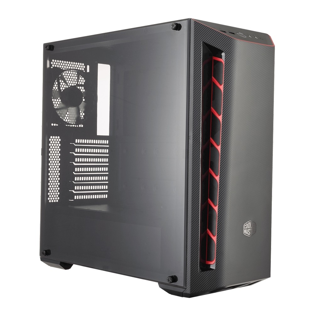 کیس کامپیوتر کولر مستر MB510L Red Trim — تصویر 1