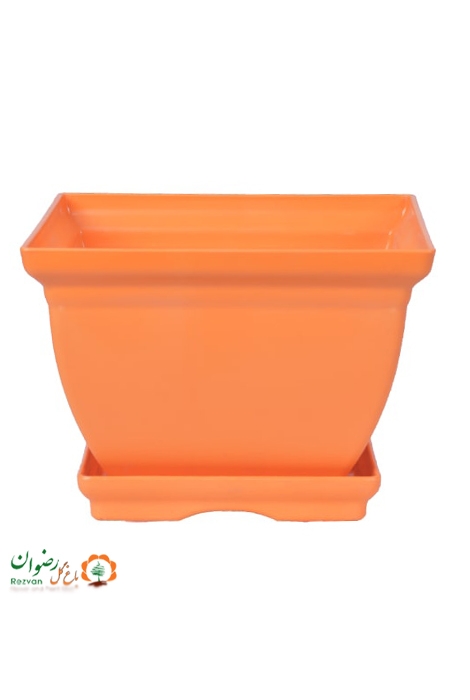 گلدان پلاستیکی شهرآذین مدل 7016 (دارای رنگبندی متنوع)